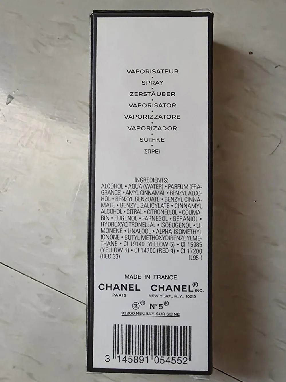 Discontinued!! Chanel No.5